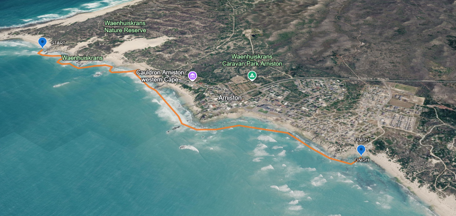 Arniston Swim Route